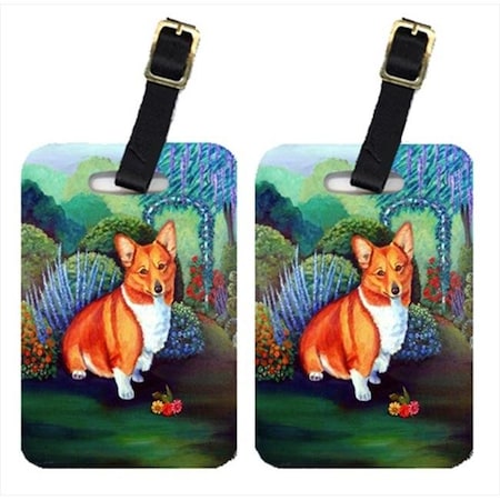 Carolines Treasures 7118BT Pembroke Corgi Luggage Tags; Pack - 2